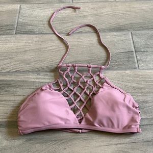 Damsel purple bikini top